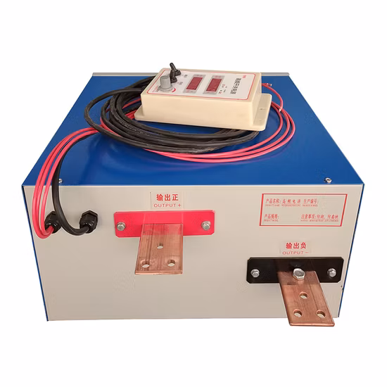 Chinese Manufacturers IGBT DC Power Supply for Zinc, Nickel, Tin Plating 500A12V Rectifier